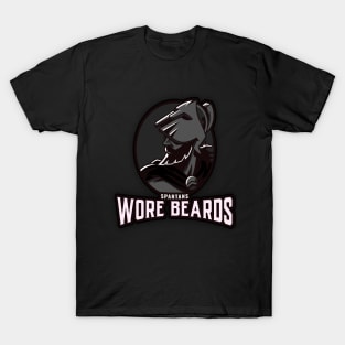 Spartans Wore Beards T-Shirt